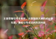 王者荣耀引导全解析，从萌新到大神的成长快车道，兼析引导式访问失效问题