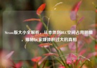 Steam版大小全解析，从本体到DLC空间占用明细，揭秘玩家嫌体积过大的真相
