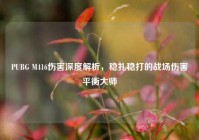 PUBG M416伤害深度解析，稳扎稳打的战场伤害平衡大师