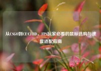 从CSGO到CF/CFHD，FPS玩家必看的鼠标选购与速度适配指南