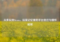 从多玩到Steam，玩家记忆里的平台变迁与情怀延续