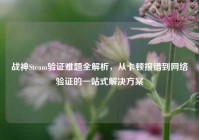 战神Steam验证难题全解析，从卡顿报错到网络验证的一站式解决方案