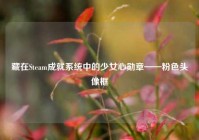 藏在Steam成就系统中的少女心勋章——粉色头像框