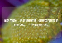 王者荣耀F6，峡谷隐形枢纽，藏着百万玩家的野区记忆——它到底是什么？