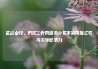 征战全球，历届王者荣耀海外赛事的荣耀征程与国际影响力
