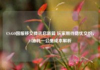 CS:GO国服移交腾讯启新篇 玩家期待隐忧交织，14油耗一公里成本解析