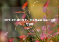 守护和平的幕后战士，和平精英审核员的资格与日常