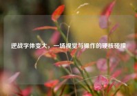 逆战字体变大，一场视觉与操作的硬核碰撞