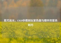紫刃流光，CSGO中镌刻玩家热血与情怀的紫色利刃