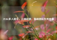PUBG多人跳伞，云端起跳，奏响团队生死序曲