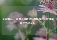 CSGO瑞per，从路人瞄准怪到赛场奇兵，把准星焊在了敌人头上