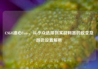 CSGO准心Yans，从小众选择到实战利器的蜕变及颜色设置解析