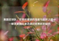 美国足球队，世界杯赛场的常客与起伏之路——解答美国队是否进过世界杯的疑问