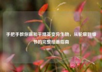 手把手教你画和平精英变异生物，从轮廓到细节的完整绘画指南