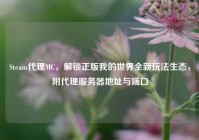 Steam代理MC，解锁正版我的世界全新玩法生态，附代理服务器地址与端口