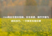 CSGO商品充值全指南，安全渠道、操作步骤与避坑技巧，一文解答充值在哪
