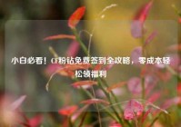 小白必看！CF粉钻免费签到全攻略，零成本轻松领福利