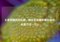 王者荣耀战区私聊，藏在定位里的暖心联结，设置方法一文get