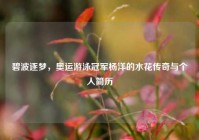 碧波逐梦，奥运游泳冠军杨洋的水花传奇与个人简历