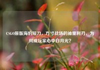 CSGO原版海豹短刀，方寸战场的袖里利刃，为何成玩家心中白月光？