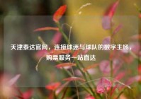 天津泰达官网，连接球迷与球队的数字主场，购票服务一站直达