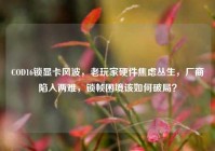 COD16锁显卡风波，老玩家硬件焦虑丛生，厂商陷入两难，锁帧困境该如何破局？