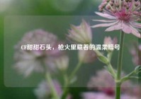 CF甜甜石头，枪火里藏着的温柔暗号