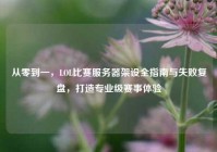 从零到一，LOL比赛服务器架设全指南与失败复盘，打造专业级赛事体验