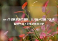 CSGO手柄玩家进阶密码，从抖枪术到操作艺术，解锁手柄上下晃动核心技巧