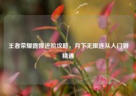 王者荣耀露娜进阶攻略，月下无限连从入门到精通
