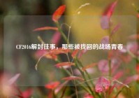 CF2016解封往事，那些被找回的战场青春