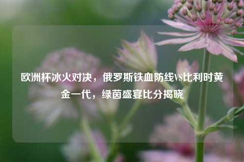 欧洲杯冰火对决,俄罗斯铁血防线VS比利时黄金一代,绿茵盛宴比分揭晓