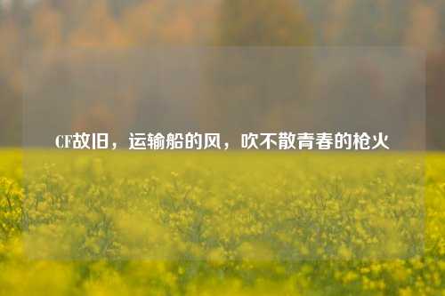 CF故旧,运输船的风,吹不散青春的枪火