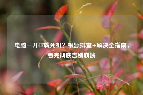 电脑一开CF就死机?根源排查+解决全指南,看完彻底告别崩溃