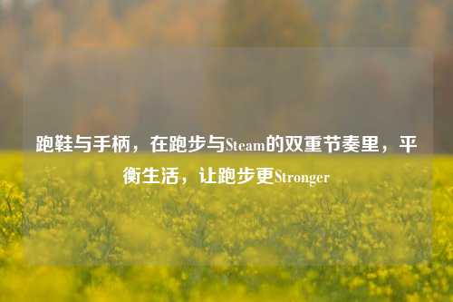 跑鞋与手柄,在跑步与Steam的双重节奏里,平衡生活,让跑步更Stronger