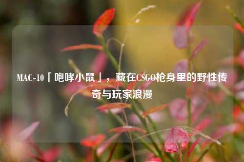 MAC-10「咆哮小鼠」，藏在CSGO枪身里的野性传奇与玩家浪漫