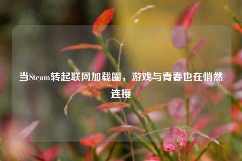当Steam转起联网加载圈,游戏与青春也在悄然连接