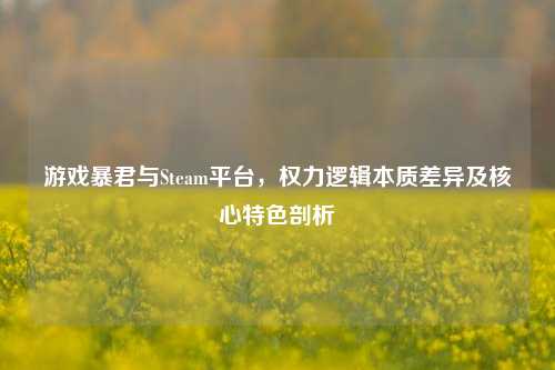 游戏暴君与Steam平台，权力逻辑本质差异及核心特色剖析