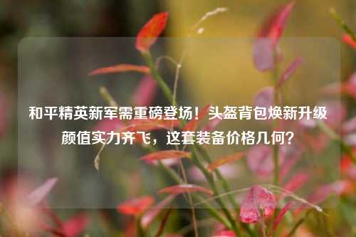 和平精英新军需重磅登场!头盔背包焕新升级颜值实力齐飞,这套装备价格几何?
