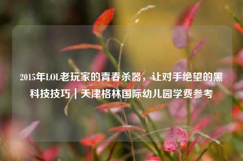 2015年LOL老玩家的青春杀器,让对手绝望的黑科技技巧|天津格林国际幼儿园学费参考