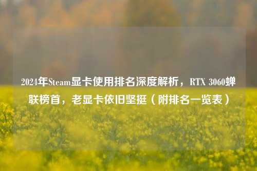2024年Steam显卡使用排名深度解析,RTX 3060蝉联榜首,老显卡依旧坚挺(附排名一览表)